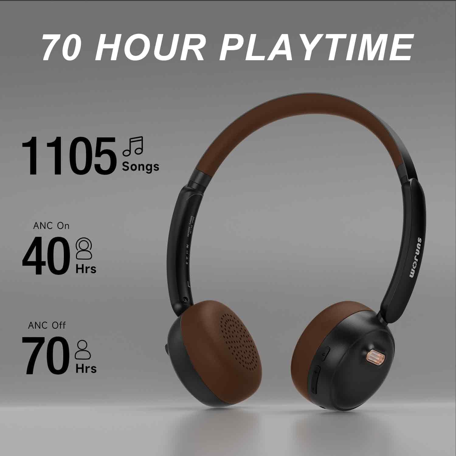 70H Playtime Wireless ANC/ENC Active Noise Cancelling - LS STORE