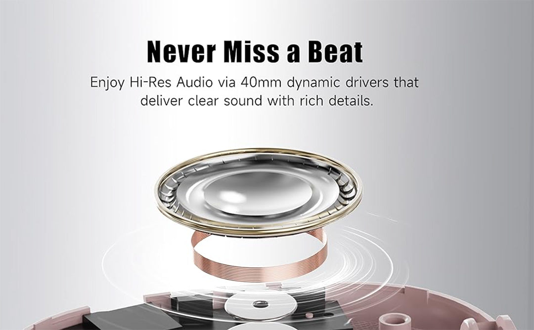 Beatles Wireless Bluetooth Over Ear Headphones Up to 28H - LS STORE