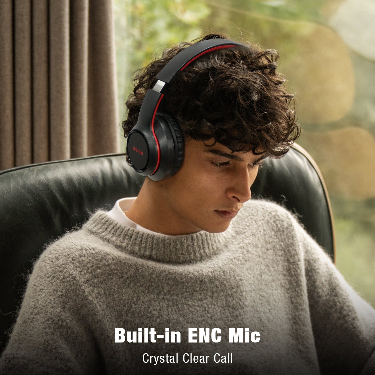 28Hours Playtime Mega Over Ear Bluetooth Headphones with Microphone Deep Bass Wireless - LS STORE