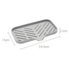 Sink Silicone Tray with Drain Soap Sponge Storage Holder Countertop Sink Scrubber Brush Soap Storage Rack Kitchen Organizer