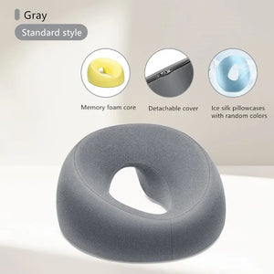 Face down Pillow Desk Nap Pillow Prone Resting Comfort Memory Foam Ergonomics Home Massage Headrest for Beauty Salon