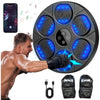 Music Boxing Machine For Adults,Wall Mounted Smart Bluetooth Musical Boxing Machine, Boxing Target Workout Equipment With Boxing Gloves,for Home, Gym, Office